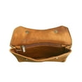 thumbnail image 4 of Tan Genuine leather belt shoulder wallet bag waist pocket pouch style hip bag Vintage fanny pack, 4 of 6