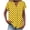 Z168-Yellow, variant on Ichuanyi Womens Printed Tops Short Sleeve Shirts Dressy Casual Henley V-Neck Summer Tops T-Shirts Loose Fit Tunic Blouses