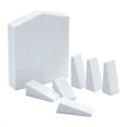 thumbnail image 1 of 2 Pcs Éponge de Maquillage Triangulaire 24 Coupes Sans Latex Double Usage Humide/sec, 1 of 4