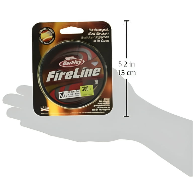 Berkley FireLine Fused Superline Braided Fishing Line, 4lb Berkley FireLine Fused Superline Braided Fishing Line, 4lb