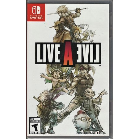 LIVE A LIVE NSW (Brand New Factory Sealed US Version) Nintendo Switch