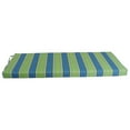 thumbnail image 3 of Blazing Needles  51-inch Striped All-Weather Bench Cushion, 3 of 3