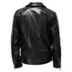 thumbnail image 1 of Chaqueta de piel y forro polar para hombre, chaqueta de moto, chaqueta de piel cálida Pompotops oipoqjl13662, 1 of 7