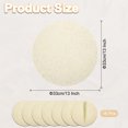 thumbnail image 2 of 16Pcs Manteles Redondos Desechables Dorado Estrella, 13" Decoraciones de Mesa con Brillos Metálicos, 2 of 6