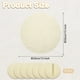thumbnail image 2 of 16Pcs Manteles Redondos Desechables Dorado Estrella, 13" Decoraciones de Mesa con Brillos Metálicos, 2 of 6