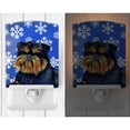 thumbnail image 2 of Caroline's Treasures LH9298CNL Brussels Griffon Winter Snowflakes Holiday Ceramic Night Light, 6x4x3", multicolor, 2 of 2