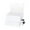 white, variant on MAGIDEAL Acrylic Donation Business Container Case Fundraising Ballot Box white