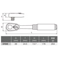 thumbnail image 3 of Ko-Ken USA - Z-Series 3/8 SQ.DR. Cliquet Réversible L=178MM -, 3 of 8