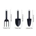 thumbnail image 3 of Aonerit Kids Gardening Tool Set 3 Pack, Plastic Shovel Rake Trowel Kit, Children Beach Sand Digging Toy, Garden Outdoor, 3 of 6