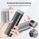 thumbnail image 3 of 7 Day Weekly Pill Organizer Premium Stylish Aluminum Large Capacity Pill Box for Supplements, Pills, Vitamins and Medication, 3 of 5