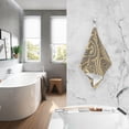 thumbnail image 6 of Swirl Wood Grain PatternBath Towel 100% Cotton Soft Thick High Absorbency Hand Face Towel Single Pack 16x28in, 6 of 7