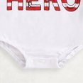 thumbnail image 7 of Baby Onesies Boy 4th Of July Baby Girl Boy Outfit Letter Embroidery Romper Short Sleeve Newborn Jumpsuit Infant Girl Boy Summer Clothes, 7 of 7