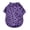 Dark Purple, variant on Pumpkin Ghost Pattern Puppy Shirt Soft Stretchy Holiday Outfit Keeps Little Dogs Comfy At Halloween Parties Pumpkin Patch Visits And Trick Or Treating