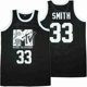 thumbnail image 3 of Camisetas de baloncesto para hombre Rock N Jock Will Smith 33# Jersey de alta calidad para deportes al aire libre Costura Bordado Negro Azul Nuevo 2023, 3 of 5