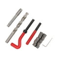 thumbnail image 1 of Acouto M12 X 1.25 Thread Repair Kit Thread Repair Insert Tool Set High Strength Metal For Repairing Damaged Threads, 1 of 8