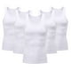 thumbnail image 2 of Penkiiy Camisas sin mangas de compresión de 5 paquetes para hombres, camiseta de entrenamiento de gimnasio deportiva, 2 of 6