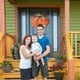 thumbnail image 5 of Coronas de otoño YZhouD para puerta de entrada, corona artificial creativa de Halloween de 40 cm con bayas, coronas de calabaza de arpillera para otoño, Halloween, Acción de Gracias, decoración, 5 of 8