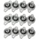 thumbnail image 1 of 12 Piezas KFL001 12mm Aleación de Zinc Autoalineable Bloque de Almohada Rodamiento de RóMbico Caja de Rodamiento, 1 of 6