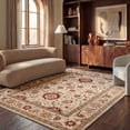thumbnail image 5 of Safavieh Lyndhurst Victoria Floral Area Rug, Ivory, 8' x 11', 5 of 11