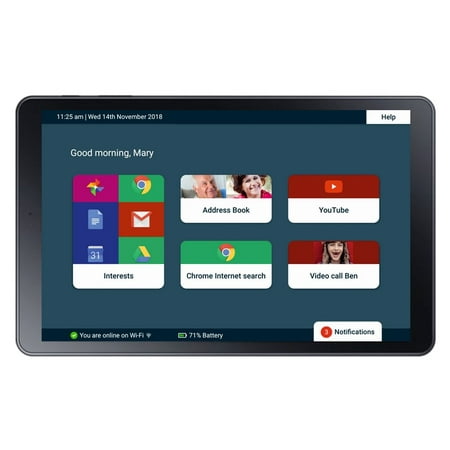 Breezie tablet for seniors - Samsung Tab A 10.5