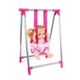 thumbnail image 4 of Accessoires pour poupées pour enfants, jouets légers et interactifs, simulation, jouets pour enfants, rose, 4 of 4