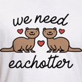 thumbnail image 3 of CafePress - We Need Eachotter Fitted T Shirt - Fitted T-Shirt, Vintage Fit Soft Cotton Tee, 3 of 4