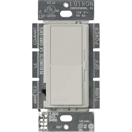 - Lutron DVRP-253P-WH Diva Reverse-Phase Dimmer