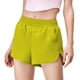 thumbnail image 1 of Pantalones de Yoga de Cintura Alta, Transpirables, para Exteriores, para Correr, Estilo Corto, Amarillo Verde, Talla XXL, 1 of 4