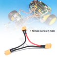 thumbnail image 1 of Cable De La Serie XT60 3,9 Pulgadas XT60 1 Hembra A 2 Macho ANGGREK, 1 of 8