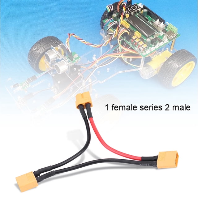 Cable De La Serie XT60 3,9 Pulgadas XT60 1 Hembra A 2 Macho ANGGREK