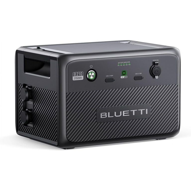 BLUETTI B210 ポータブル電源 2150Wh BLUETTI B210 Portable Lithium Expansion Battery, 2150Wh Backup