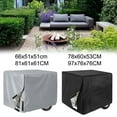 thumbnail image 4 of 4 Sizes Generator Cover Windproof Protective Cover Waterproof Oxford Cloth Multipurpose Cover Engine Hood Protection Black, 4 of 7