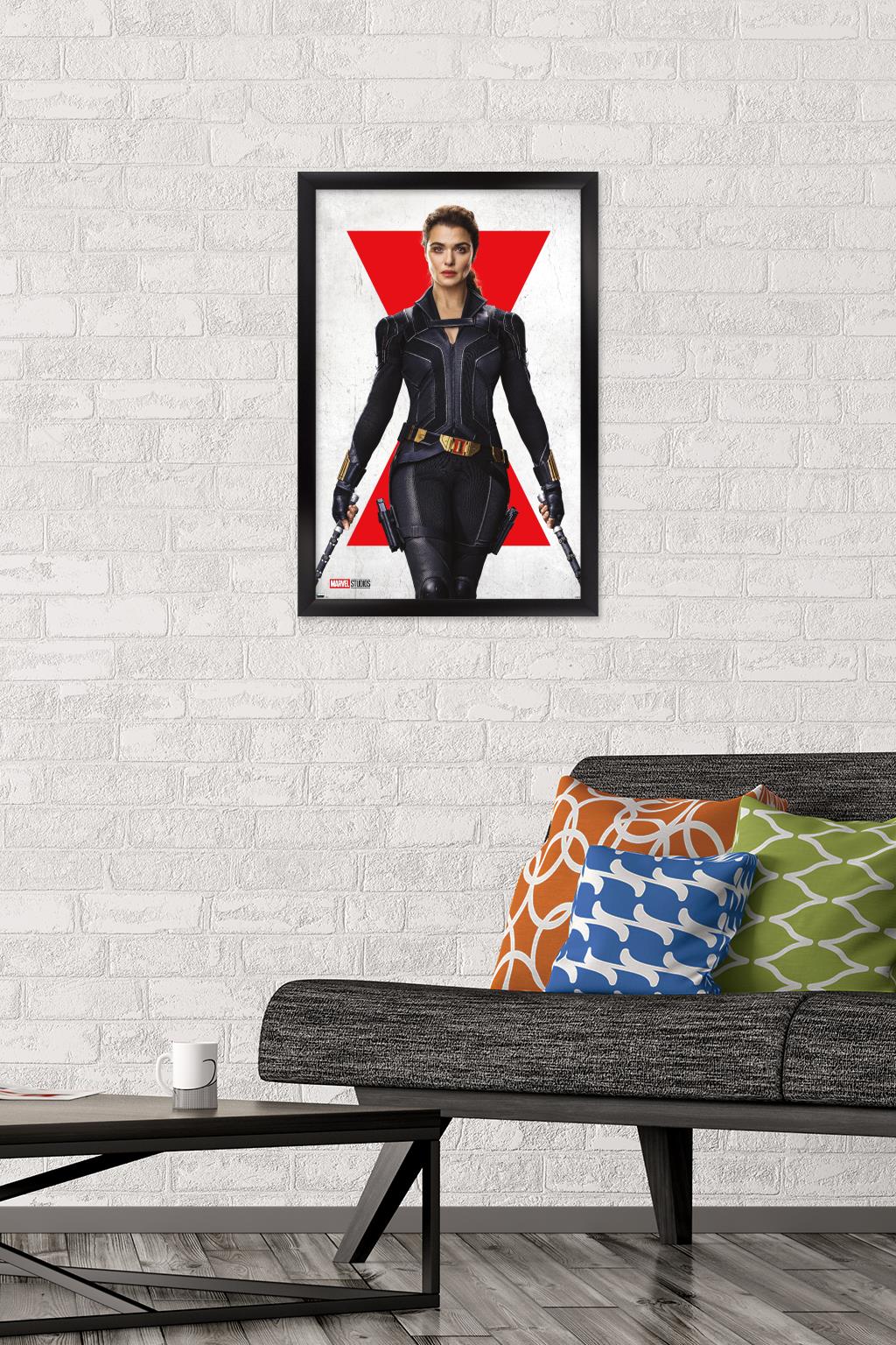 Marvel Black Widow - Melina One Sheet Wall Poster, 14.725" x 22.375", Framed