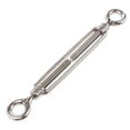 thumbnail image 4 of 304 Stainless Steel Turnbuckle Screw M5 M6 M8 Suitable for Tightening Rope, Length Adjustable - M8, 4 of 7