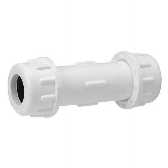 Homewerks 4693453 2 x 2 in. D Compression Schedule 40 PVC Repair Coupling