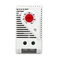 thumbnail image 1 of Temperature Controller, Mechanical Thermostat, Circuit Interfaces Plastic + Electronic Component Quick Action Contact Easy To Install For Home Control Heater, 1 of 8