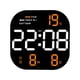 thumbnail image 3 of Reloj de pared digital con pantalla grande y temporizador de cuenta regresiva de 12 h y 24 h LED de escritorio Pantalla naranja, 3 of 9