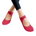 thumbnail image 3 of WMNTST Womens Socks With Grips Low Cut Hollow Yoga Sock Dancing Breathable Sport Exercise Workout Socks, 3 of 3