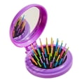 thumbnail image 2 of Mini peine para el cabello con espejo Sunnimix cepillo de pelo de viaje, 2 of 8