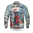 thumbnail image 2 of Merry Christmas Cane Corso Enjoys Woofmas Winter Xmas Holiday All Over Print 3D Baseball Jacket Italian Mastiff Dog Lover Gifts Idea Bomber Jacket Softball - 02022, 2 of 6