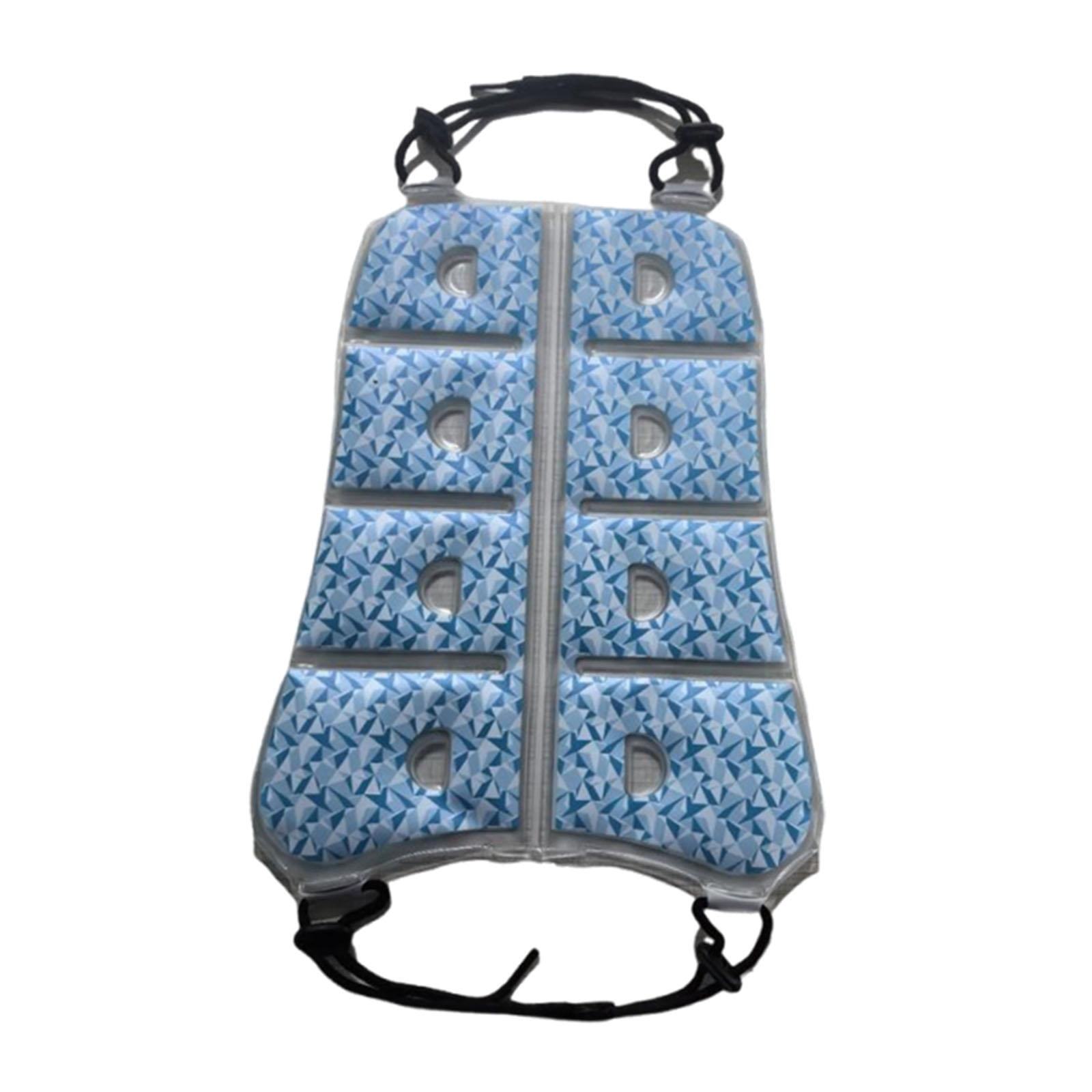 TOOYFUL Backpack Cooling Pad Seat Cushion Professional Breathable Summer Cooling Vest Ice Pack for Back for Working Fishing Men Women