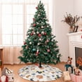 thumbnail image 7 of Lsque Dogs Print Christmas Tree Skirt, Tree Skirt with Ties or Velcro, Perfect for Holiday Decorations, Halloween, and New Year-36", 7 of 7