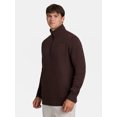 thumbnail image 4 of Reebok Men's and Big Men's Game Day Quarter Zip Fleece Pullover, Sizes XS-5XL, 4 of 6