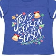 thumbnail image 4 of Inktastic Jesus is the Reason for the Season Christmas Bells and Stars Boys or Girls Toddler T-Shirt, 4 of 5