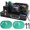 Black(1.0), variant on SporGain Lawn Mower Blade Sharpener, 500W Electric Sharpening Machine with 7 Inch Ceramic Wheel and Sandpapers