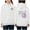 White, variant on Odeerbi Kids Boys Girls Hoodies Fall Winter Pullover Hooded Sweatshirts Children's Long Sleeve Pattern Sweatshirt Round Neck Top Kids Clothes Black