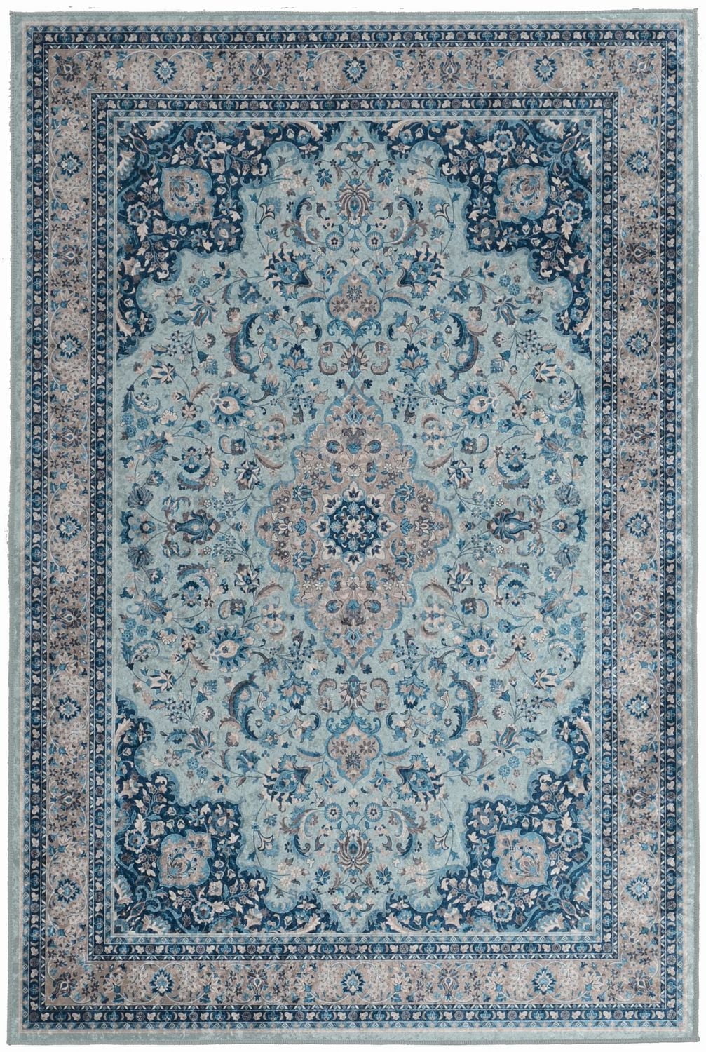 Emerald Aerin Black & Ivory 5' x 7' Area Rug