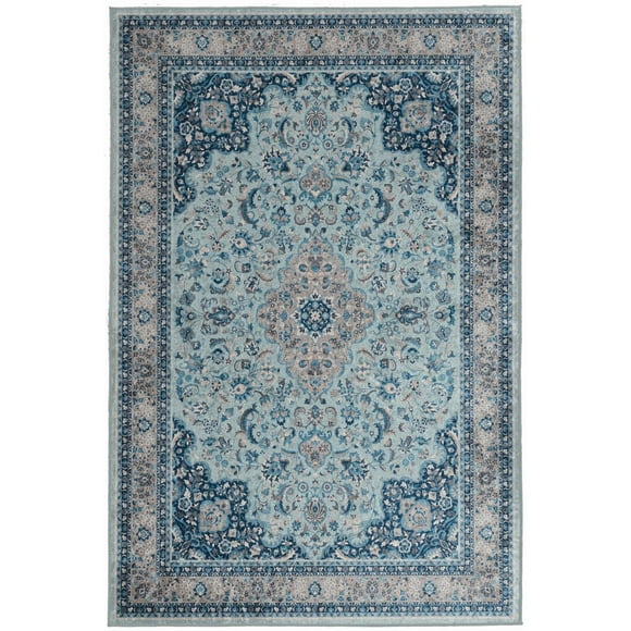 Emerald Aerin Black & Ivory 5' x 7' Area Rug