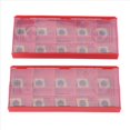 thumbnail image 2 of 40 Piezas Inserto de Carburo CCMT09T304 CCMT32.51 US735 Herramienta de Torneado de Metal Herramientas Torno Herramienta CCMT 09T304 Fresa Frontal Herramienta CNC, 2 of 5