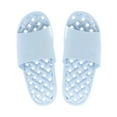 thumbnail image 5 of HOOWIFFY Shower Shoes Non Slip 1 Pair Blue Plastic For Women Suitable For Bathroom And Spa Use, 5 of 8